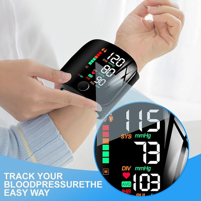 Wrist Electronic Sphygmomanometer (blood pressure)